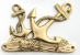 [BK2A] Brass 2 Anchor Key Hanger 3 Hook