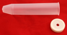 [BVI108/29] Bud Vase Insert Plastic 108 x 29mm dia.