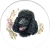 Black Poodle (K) Single (90mm) 