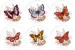 Butterflies 1 Set of 6 (150mm)