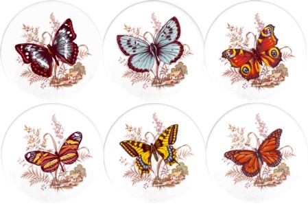 Butterflies 1 Set of 6 (150mm)