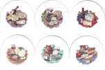 [T CHEESE 3 A120] Cheese 3 set of 6 (150mm)