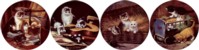  Classical Cats Set of 4 (150mm)