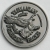 SCTEN Souvenir Coin Tasmanian Eagle Antique Nickel