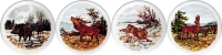 European Animals Set of 4 (150mm)