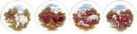 Farm Animals set of 4 (90mm)