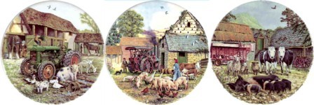 Farm Scenes Set of 3 (90mm)  