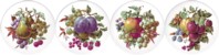 Fruit & Berries Set of 4 (90mm)  