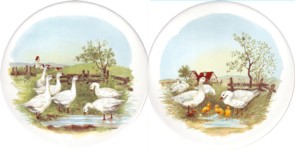  Geese Set of 2 (90mm) 