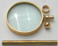 [MMG1] Magnifying Glass Gold 2 1/2"