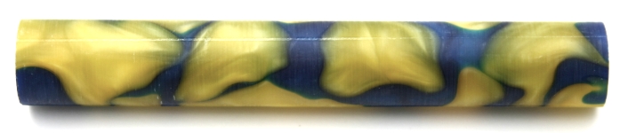 [PBAR19BYS] Blue With Yellow Swirl 19mm Dia. x 130mm Long