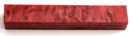 [PBARWC] Acrylic Pen Blank Red With White Crush