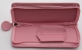 [PENBAGP] Pen Bag Pink Leather 2 Pen With Zip