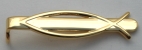 [PENCLFISHG] Religious Fish Pen Clip Gold