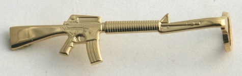 [PENCLMGG] Machinegun Pen Clip Gold