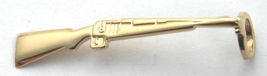 [PENCLRIFLEG] Rifle Pen Clip Gold