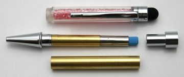 [PENCPIC] Pink Crystal Pen Kit Chrome