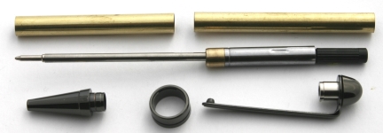 [PENEUROTGM] Euro Twist Pen Kit Gun Metal