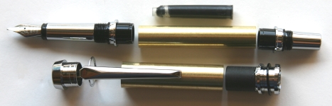 [PENJGFUCH] Junior Gentleman Fountain Pen Upgrade Kit Chrome