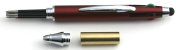 [PENMCSRED] Multi Colour Pen Kit Red & Chrome
