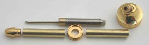 [PENMFMG] Mini Fridge Magnet Pen Kit Gold Plated