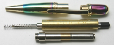 [PENSIERRAIG] Sierra Twist Pen Kit Gold Iridized Colour