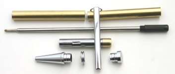 [PENSLCHR] Slimline Twist Pen Chrome Plated