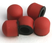 [PENSTYTCR] Slimline Stylus Replacement Rubber Cap Red Pkt 5
