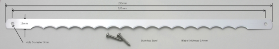 [PHBKSS] Hot Bread Knife Stainless Steel