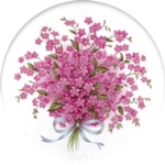  Pink Bouquet Single (90mm)