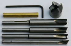 [PENMILL4] Pen Mill Kit 4 Blade With Reamers
