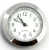 [QC27MWAC] Clock 27mm White Face Arabic Chrome Bezel