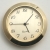 [QC36PGAG] Clock Gold Face Arabic Numerals
