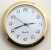 [QC50PWAG] Clock 50mm White Face Arabic Numerals