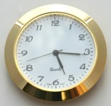 [QC50MWAG] Clock50mm White Face Arabic Numerals