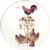 Rooster & Hen House Single (90mm)