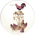 Rooster & Hen House Single (90mm)