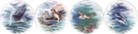  Sea World Set of 4 (150mm)