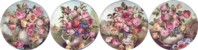  Still Life Roses Set of 4 (150mm)