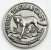 SCTTN Souvenir Coin Tasmanian Tiger Antique Nickel
