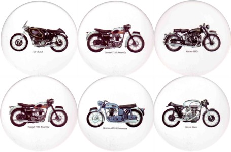 Vintage M/Bike English Set of 6 (150mm)