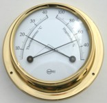 Ships Thermometer Hygrometer Surface Mount 70mm