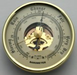 [WIB70I] Barometer 70mm Ivory Face 