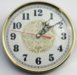 [WIC130CGIA] Clock 130mm Ivory Face Arabic Numerals