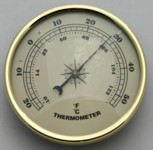 [WIT90I] Thermometer 90mm Ivory Face 