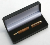 [PENBL] Pen Box DELUXE 2 Pen Black Leather