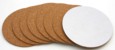 Cork self adhesive 89mm diameter PKTS of 8